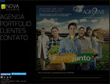 Tablet Screenshot of novastudio.com.br
